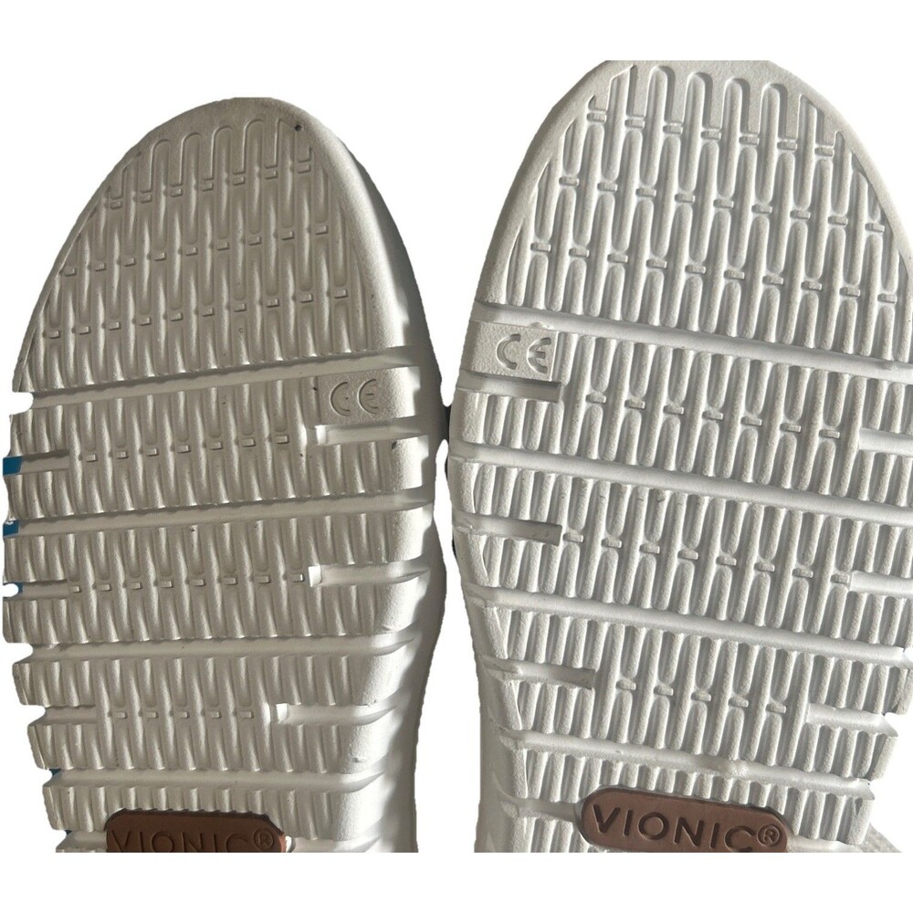 Vionic Uptown Womens Size 6 Leather Penny Loafers Slip-Ons Gold Metallic Shoes - Picture 14 of 16